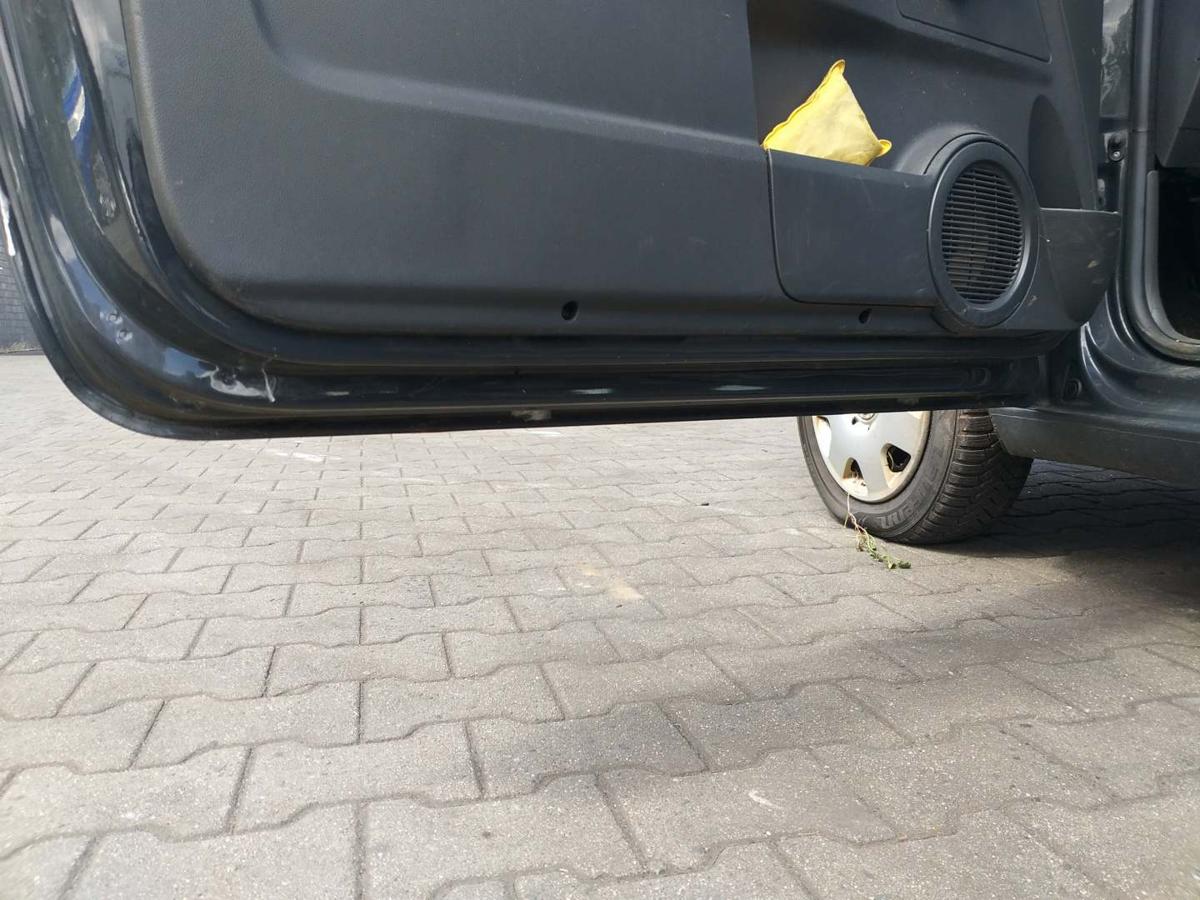 VW Fox original Tür links LI7F Uranograu Bj.2010